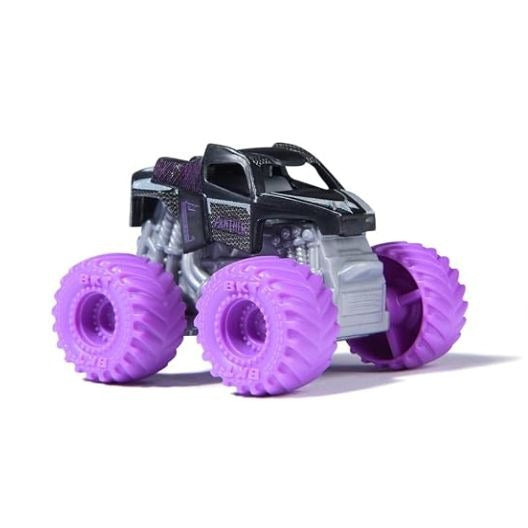 Marvel Monster Jam Mini Trucks Series 1 Bundle Featuring Thor, Black Panther, Captain America, & Iron Man 3-Pack