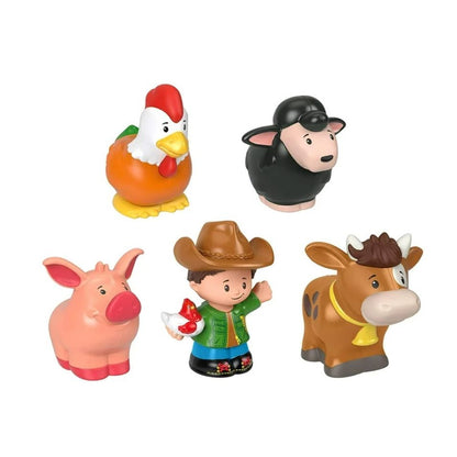 Fisher-Price Little People Farmer & Animals Figure Pack Ages 1-5 Farm-Themed Toy Set