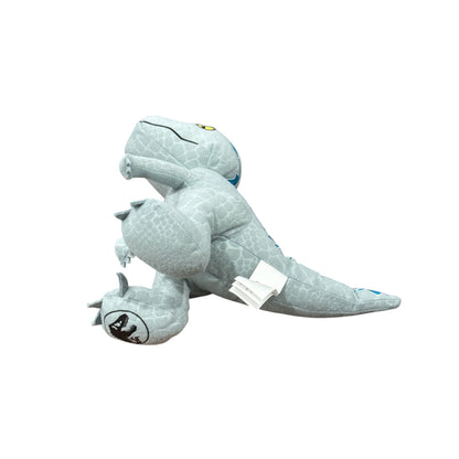 Jurassic World Velociraptor Blue Plush Toy 9.5" Gray & Blue Dinosaur Stuffed Animal