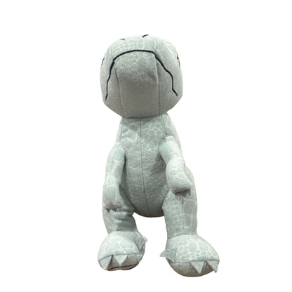 Jurassic World Velociraptor Blue Plush Toy 9.5" Gray & Blue Dinosaur Stuffed Animal
