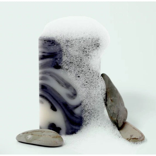 Sun Basin Soap 4 Oz Bar With Sustainable Ingredients & Charcoal Formula 100% Profits Support Maternal Health Initiatives