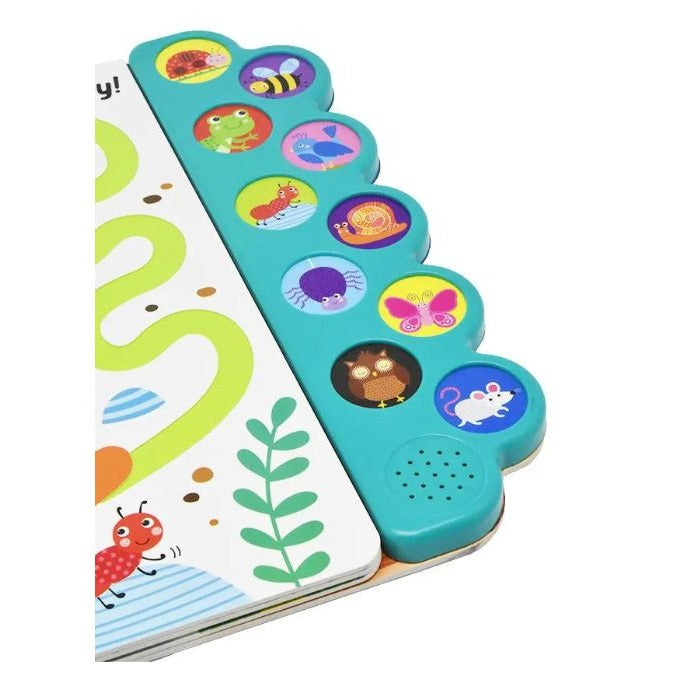 Touch & Feel Garden Interactive Board Book With 10 Sound Buttons And Textures For Ages 2+
