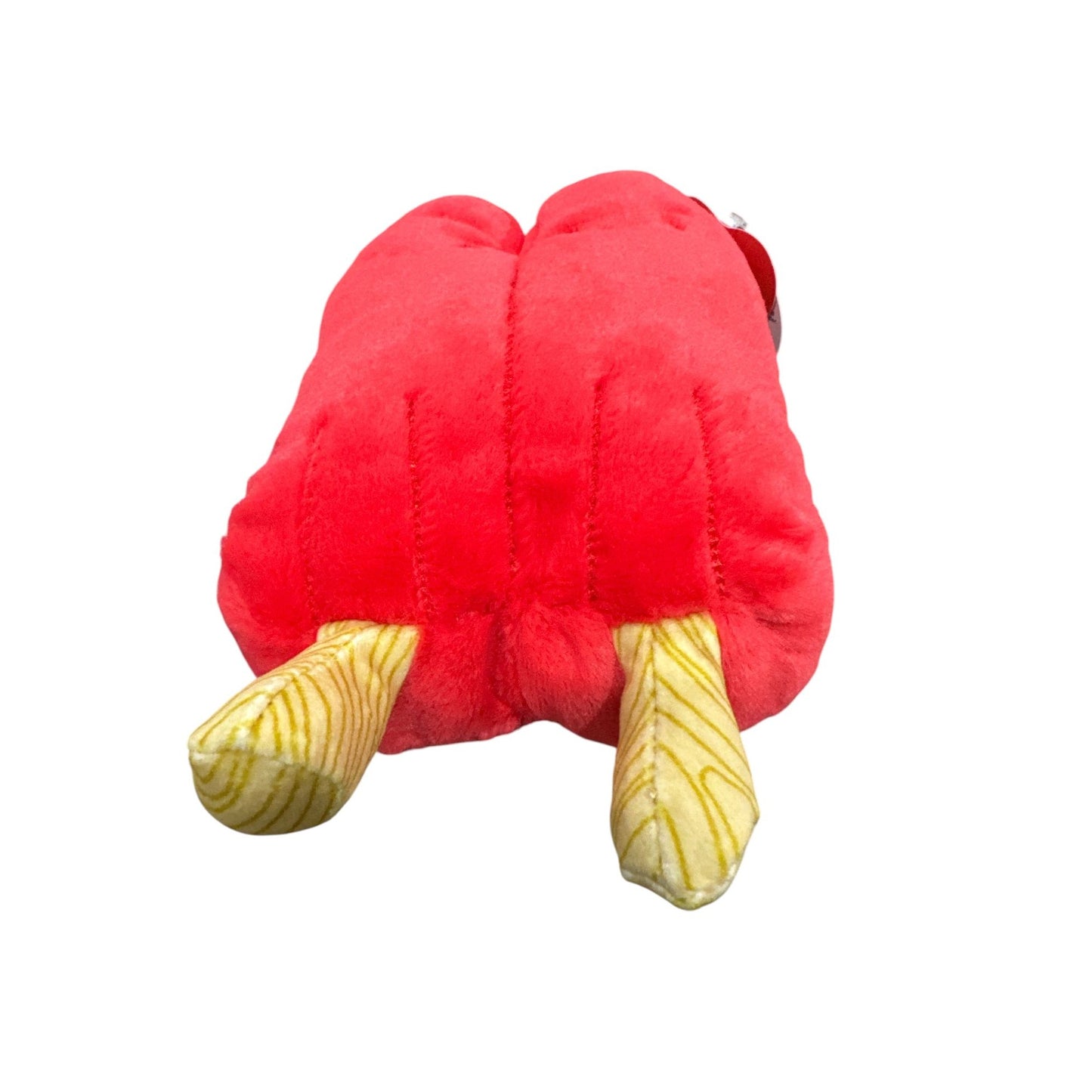 Giggle Scape Red Plush Toy With Smiling Faces & Yellow Feet For Ages 1+
