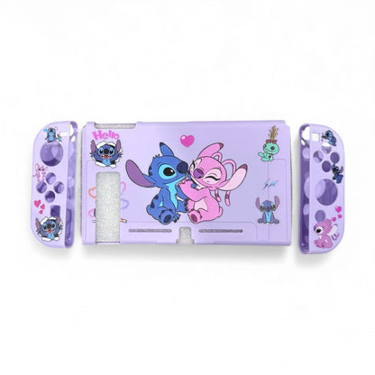 Lilo & Stitch Purple TPU Nintendo Switch Protective Shell Case