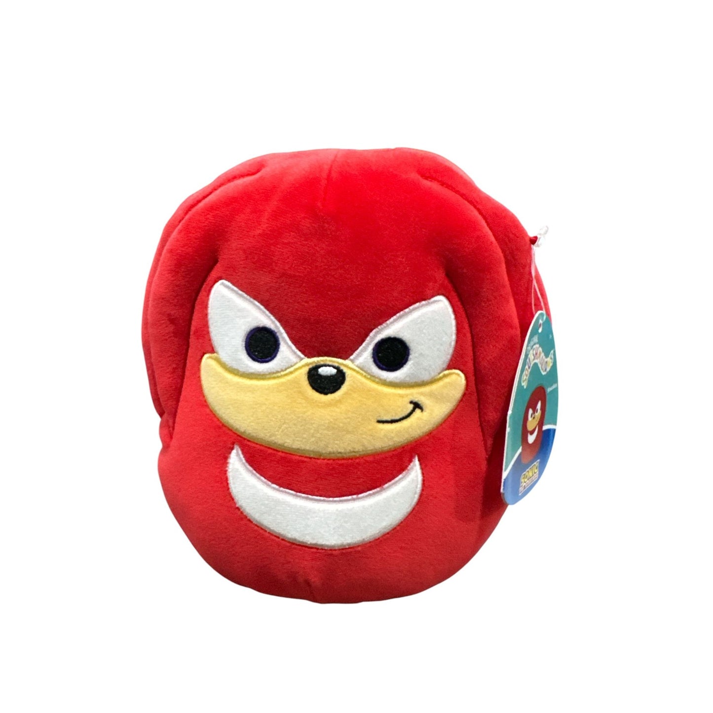 Sonic The Hedgehog Squishmallows Knuckles Plush Toy 8 Inch Red Soft Collectible