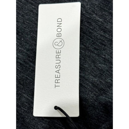 TREASURE & BOND Grey Women's Bodycon Dress XXS