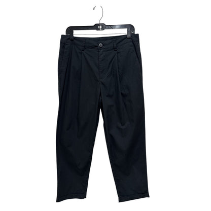 Kut From The Kloth Women's Black Cotton Cropped Pants Size 8