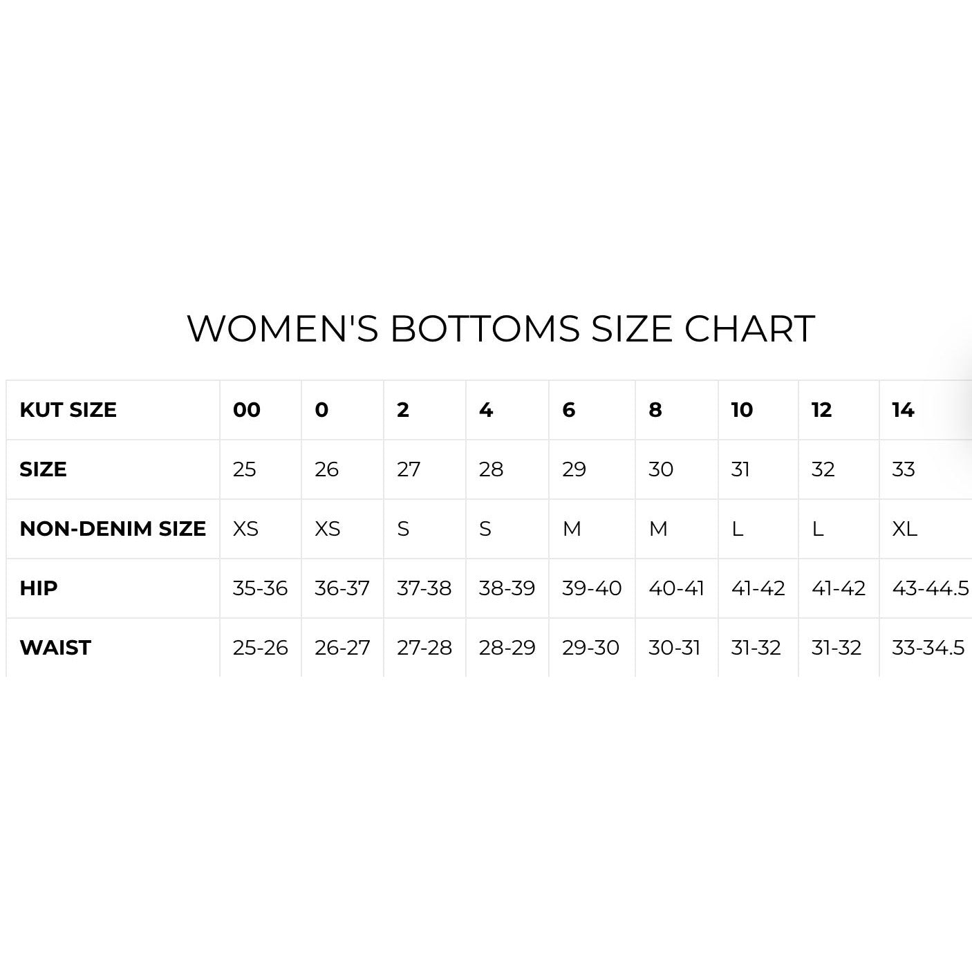 Kut From The Kloth Women's Black Cotton Cropped Pants Size 8