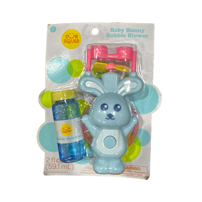 Set of 3 Sun Squad Baby Bunny Bubble Blowers, Mini Extreme Bubble Blaster, & Baby Chick Bubble Blower