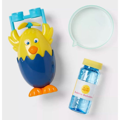 Set of 3 Sun Squad Baby Bunny Bubble Blowers, Mini Extreme Bubble Blaster, & Baby Chick Bubble Blower