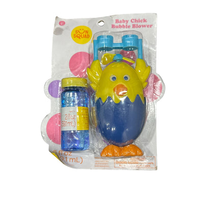Set of 3 Sun Squad Baby Bunny Bubble Blowers, Mini Extreme Bubble Blaster, & Baby Chick Bubble Blower