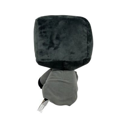 Skibidi Toilet Plush TV Head Black & Gray Soft Stuffed Toy 10 Inches