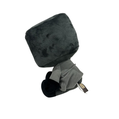 Skibidi Toilet Plush TV Head Black & Gray Soft Stuffed Toy 10 Inches