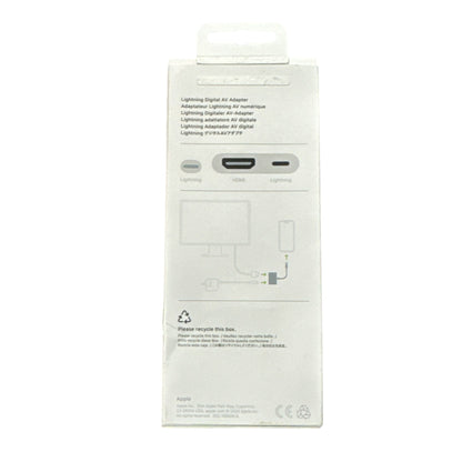 Apple Lightning To Digital AV Adapter For HDMI Connections
