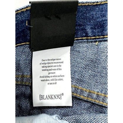 Blanknyc Distressed Denim Cutoff Shorts Size 24 Light Wash Raw Hem Women's Casual Summerwear