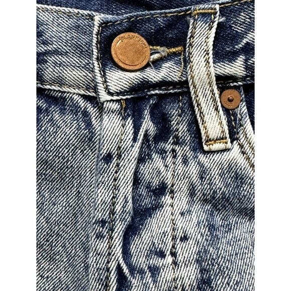 Blanknyc Distressed Denim Cutoff Shorts Size 24 Light Wash Raw Hem Women's Casual Summerwear