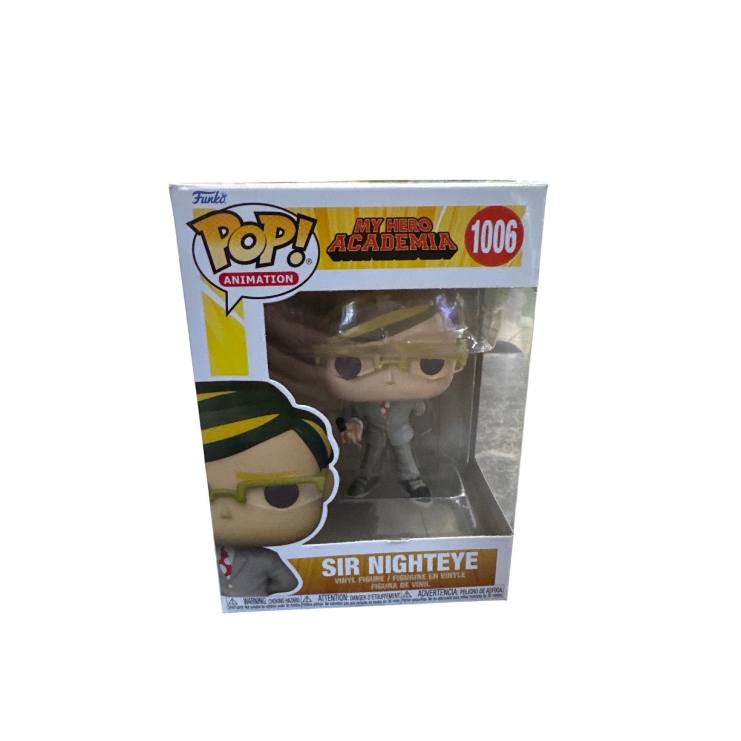 Funko Pop Animation My Hero Academia Sir Nighteye Vinyl Figure 1006 Collectible Toy