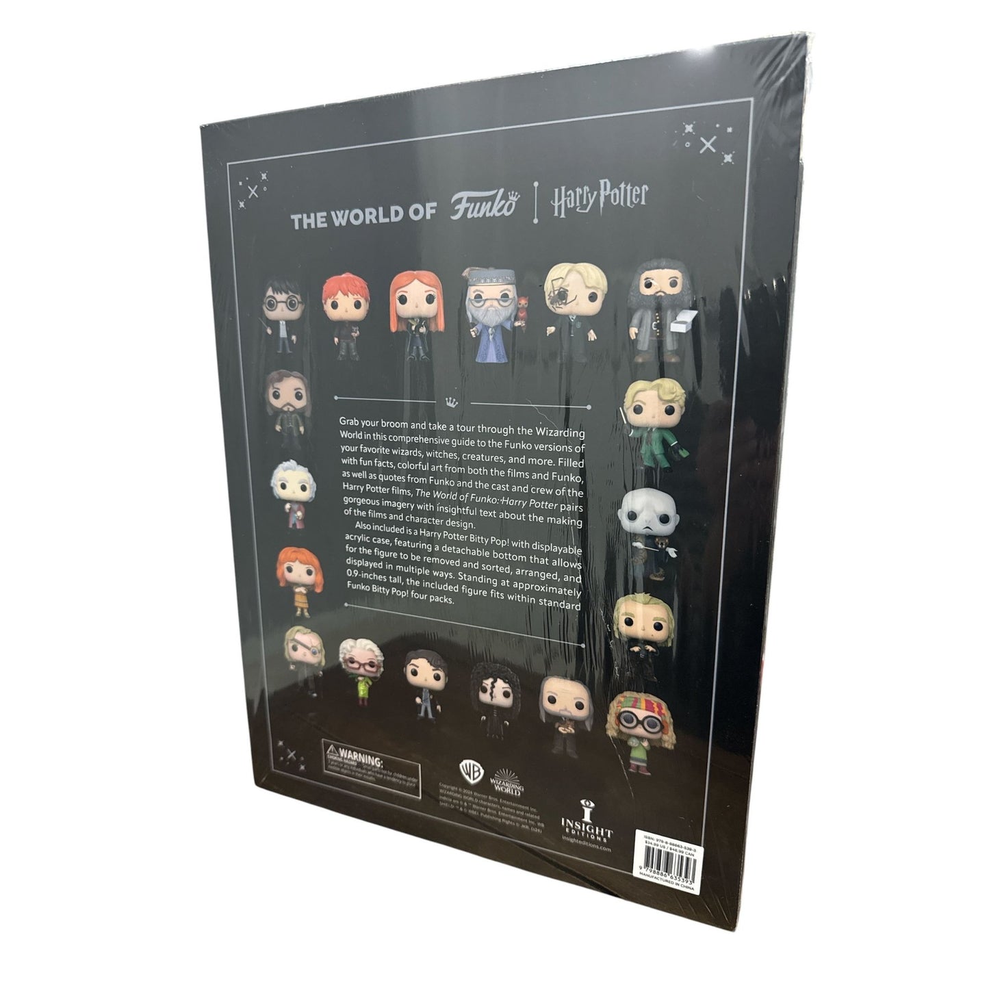 The World Of Funko Harry Potter Book With Collectible Bitty Pop Figure