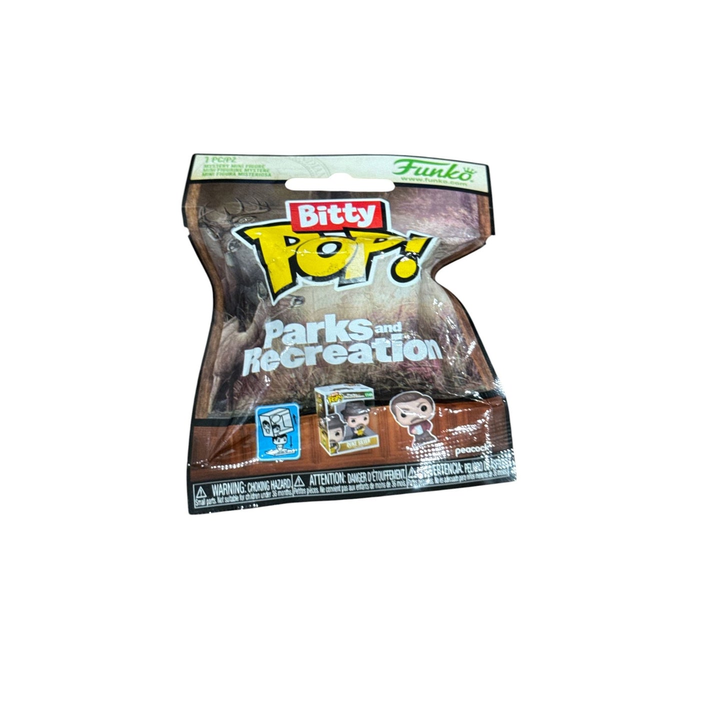 Bitty Pop! Parks & Recreation Mini Figure Blind Bag Collectible By Funko