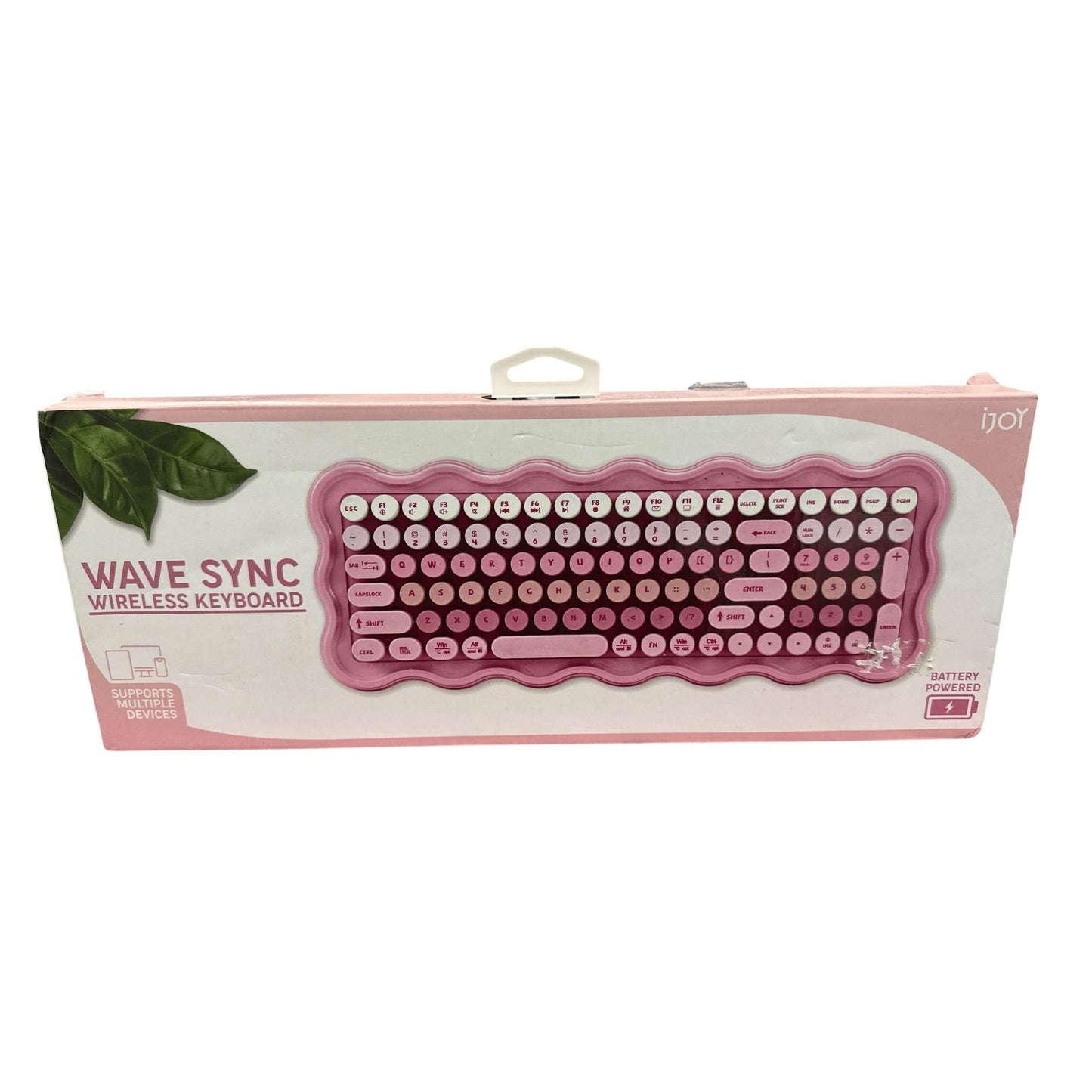 Pink Bundle Desk Essentials: Wireless Keyboard, Strawberry Mouse,  Heart Mouse Pad, Charging Cable & Magnetic Cord Bands