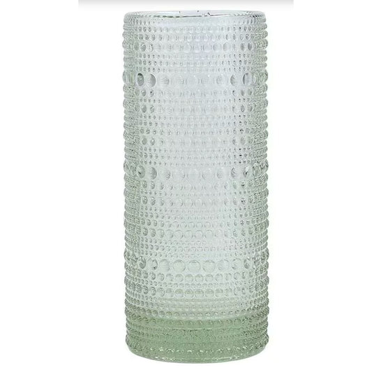 Fortessa Jupiter Collins/Highball Glasses Set Of 2 10.8oz Dishwasher Safe Green