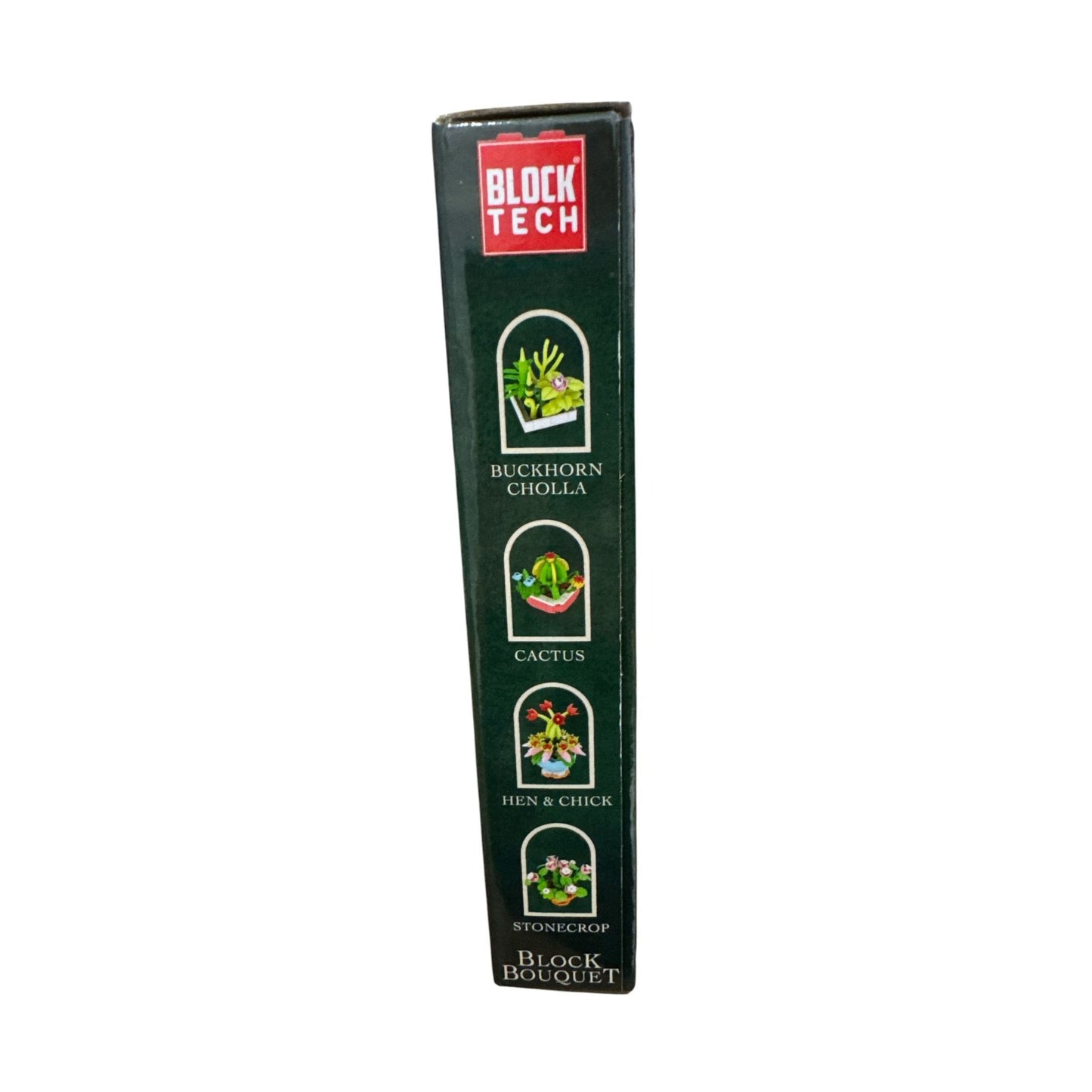 Block Tech Block Bouquet 70-Piece Stonecrop Building Set For Ages 8+ Compatible With Leading Brands