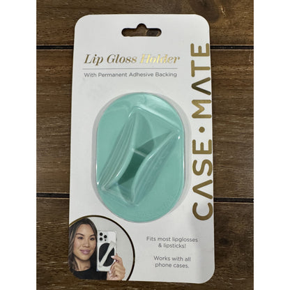 Lip Gloss Holder With Permanent Adhesive Backing For Phone Cases Case-Mate Silicone Multiple Colors