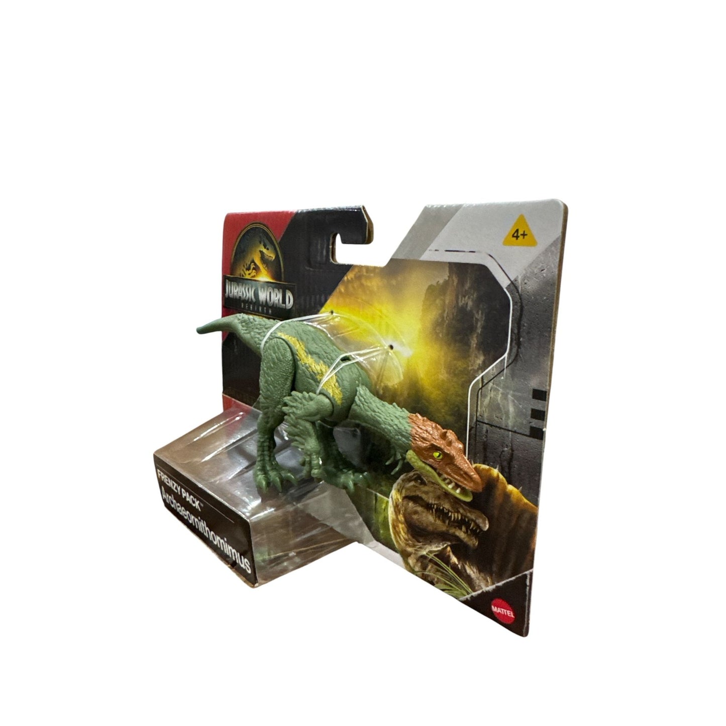 Jurassic World Frenzy Pack Archaeornithomimus Dinosaur Figure Toy Collectible For Ages 4+ By Mattel