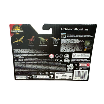 Jurassic World Frenzy Pack Archaeornithomimus Dinosaur Figure Toy Collectible For Ages 4+ By Mattel