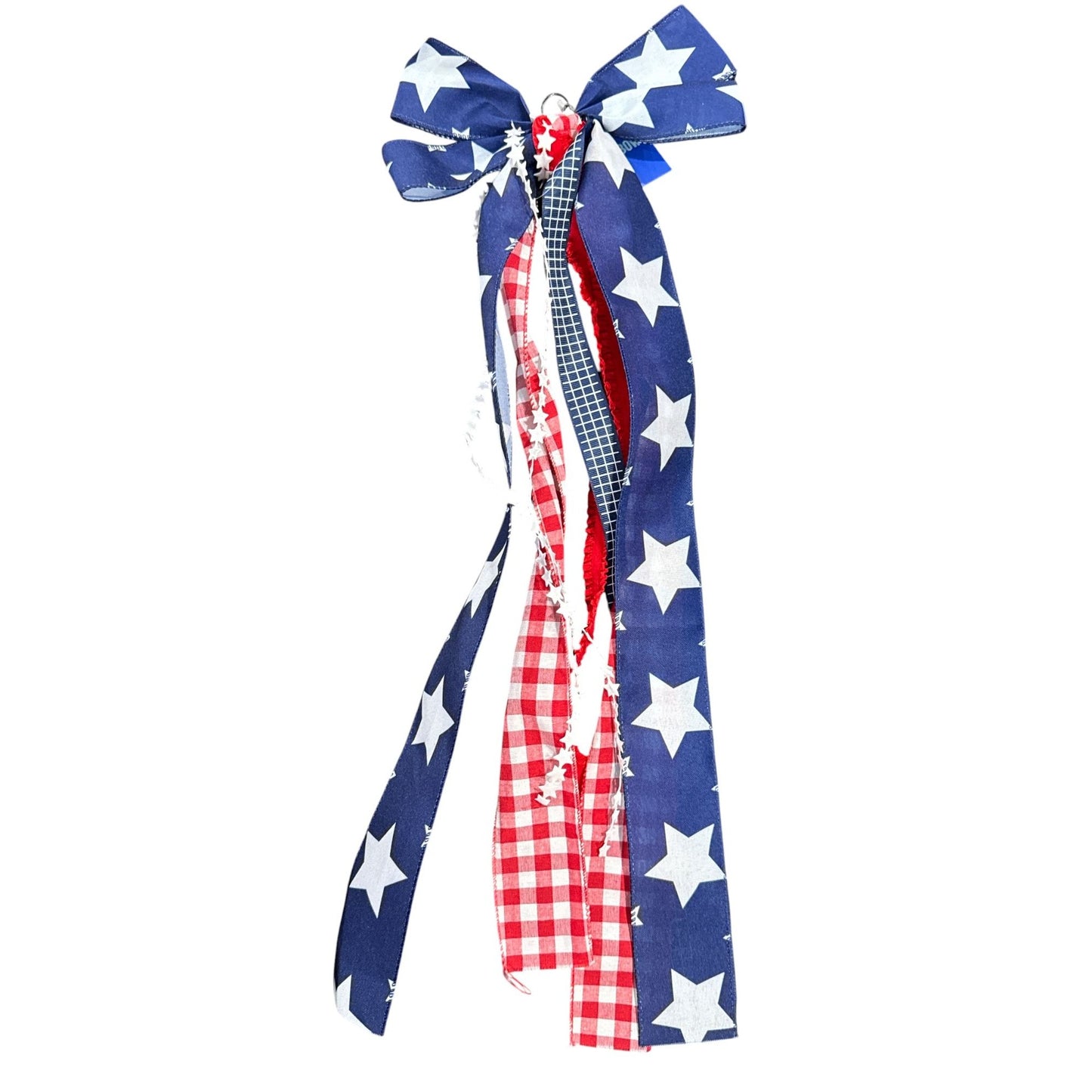 Patriotic Gift Set Bundle With Tote, Teddy Bear Mug, Puzzle, Candles, Towels, Hair Clips, Ribbon Bow & Shell Plates