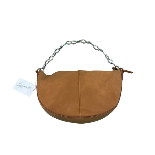 Universal Thread Brown Half-Moon Shoulder Bag With Chain Strap & Recycled Materials