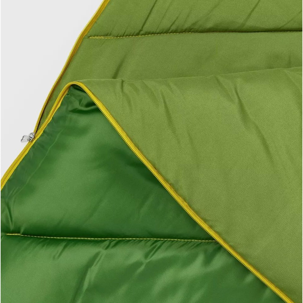 Embark 50°F Adult Sleeping Bag Travel-Friendly Lightweight Green Polyester 75"x33"