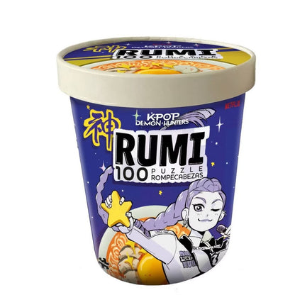 Kpop Demon Hunters Rumi 100-Piece Puzzle Collectible In Sealed Cup
