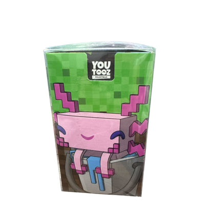 Minecraft Youtooz Axolotl Vinyl Figure #14 Collectible Toy New In Box