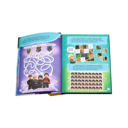 LEGO Harry Potter Magical Defenders Activity Book With 3 Minifigures Wands & Puzzles For Ages 6+