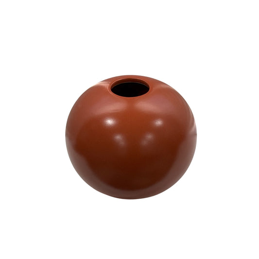 Room Essentials Round Terracotta Ceramic Decorative Vase 6" Round Modern Minimalist Design