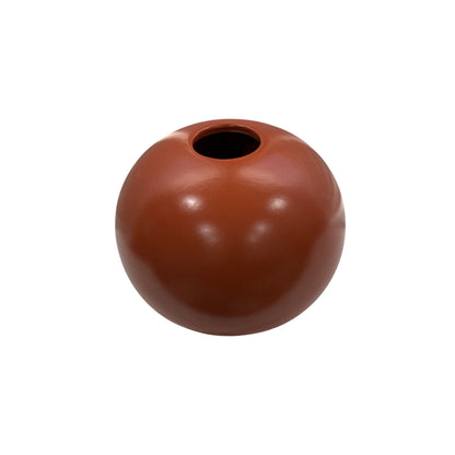 Room Essentials Round Terracotta Ceramic Decorative Vase 6" Round Modern Minimalist Design