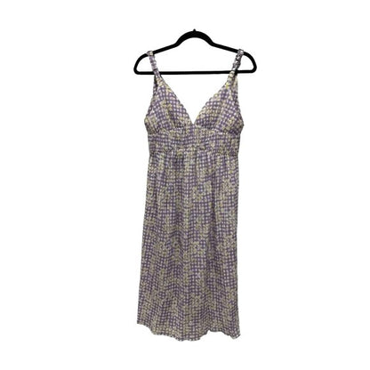LUSH Women's Lavender Gingham Dress SMALL