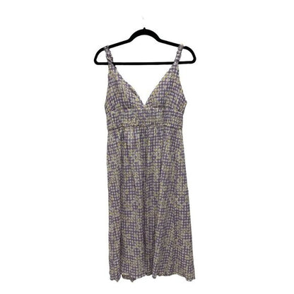 LUSH Women's Lavender Gingham Dress SMALL