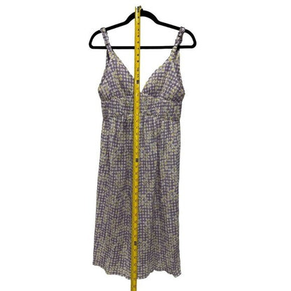 LUSH Women's Lavender Gingham Dress SMALL