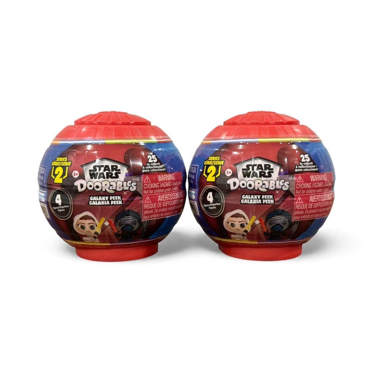 Disney Doorables Star Wars Series 2 Galaxy Peek 2-Pack 4 Figurines Each