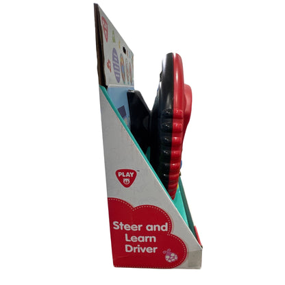 Steer And Learn Driver Toy For Toddlers 24+ Months With Lights, Sounds, Buttons & Educational Activities