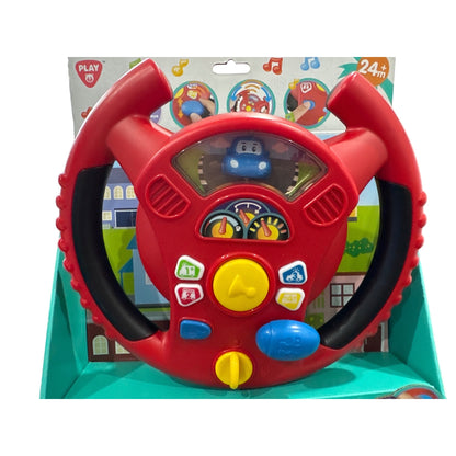 Steer And Learn Driver Toy For Toddlers 24+ Months With Lights, Sounds, Buttons & Educational Activities