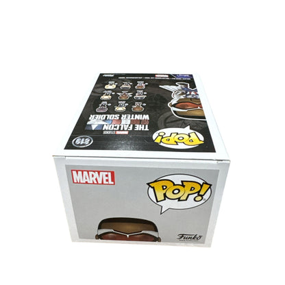 Funko Pop! Captain America #819 From The Falcon And The Winter Soldier Gamestop Exclusive