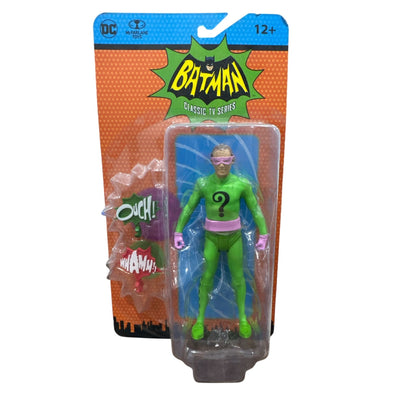 Batman Classic TV Series The Riddler Action Figure By McFarlane Toys 12+ New