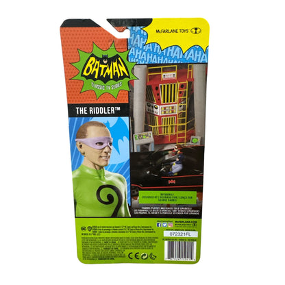 Batman Classic TV Series The Riddler Action Figure By McFarlane Toys 12+ New