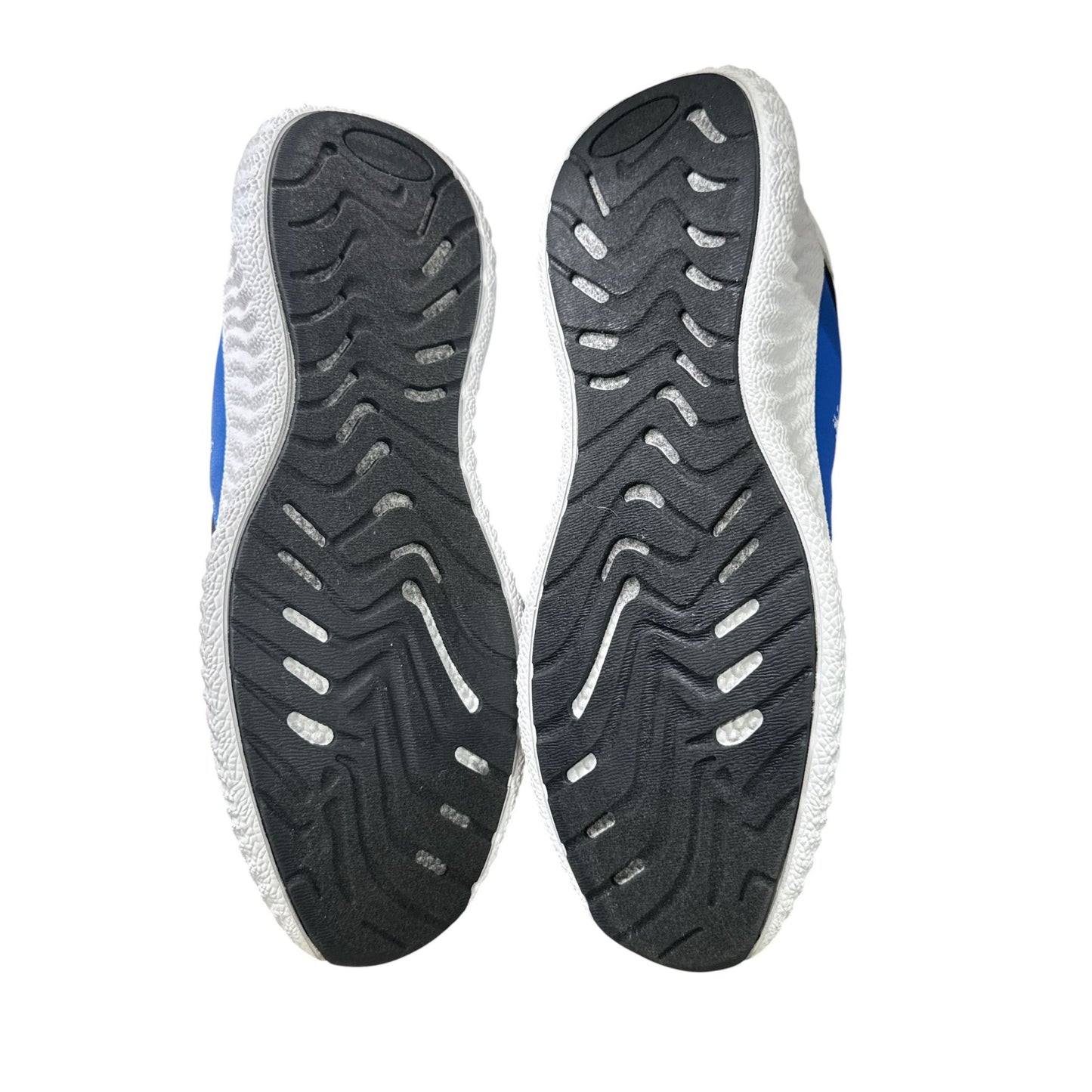 U.S. Polo Assn. Men's Black & Blue Athletic Sneakers, Lightweight Mesh Upper, Cushioned Sole, Lace-Up Style, Size 12M