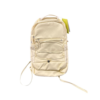 8 pcs. All In Motion Yellow Backpack With School Supplies Set - Includes Pens, Notebook, Dividers, Binder Pockets & More