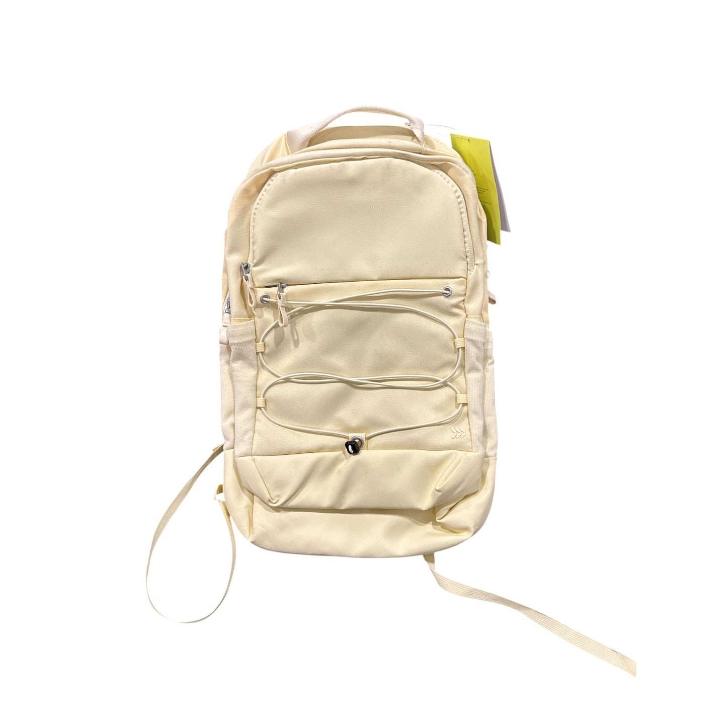 8 pcs. All In Motion Yellow Backpack With School Supplies Set - Includes Pens, Notebook, Dividers, Binder Pockets & More