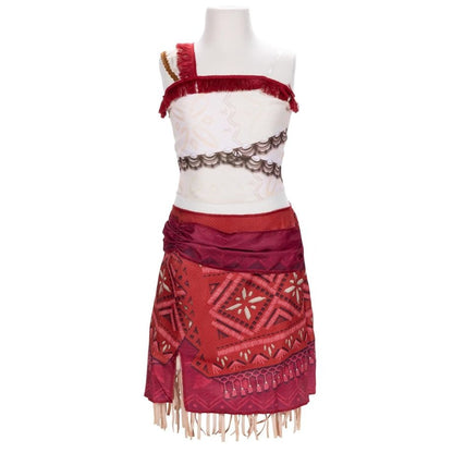 Disney Moana 2 Adventure Outfit Costume For Kids Ages 3+ Size 4-6 By Jakks Pacific
